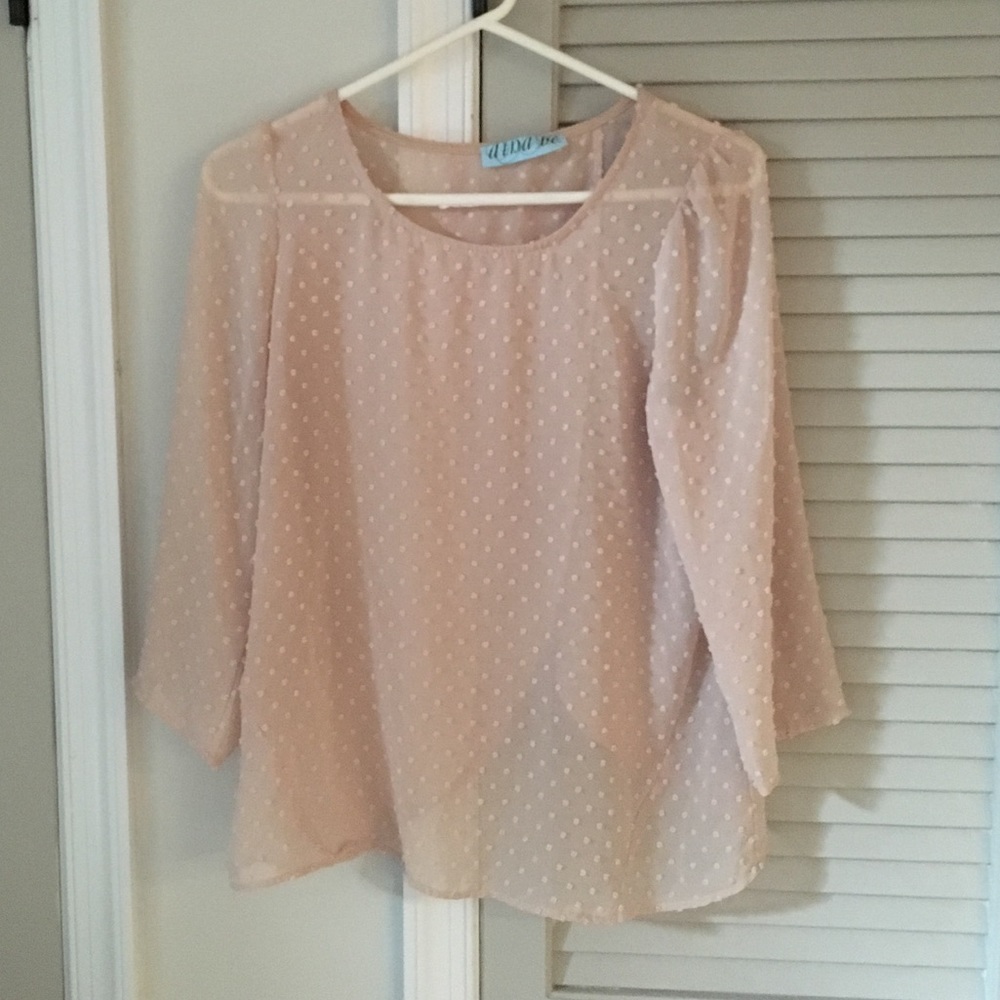 Beige blouse